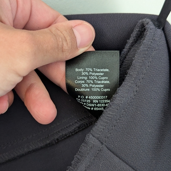 Aritzia Babaton Jermaine Pant Greyish Blue size 6 - Picture 3 of 5